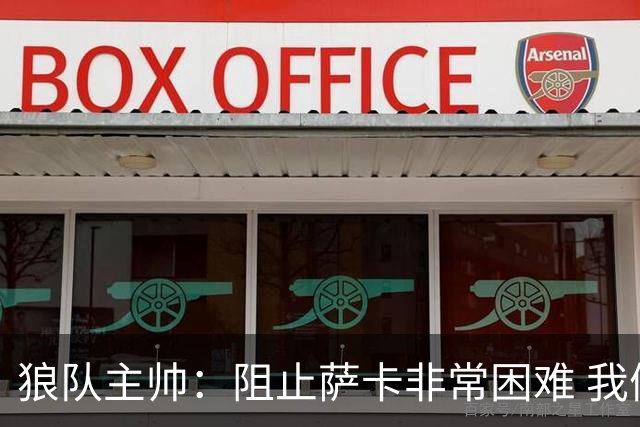 狼队主帅：阻止萨卡非常困难 我们没威胁到阿森纳